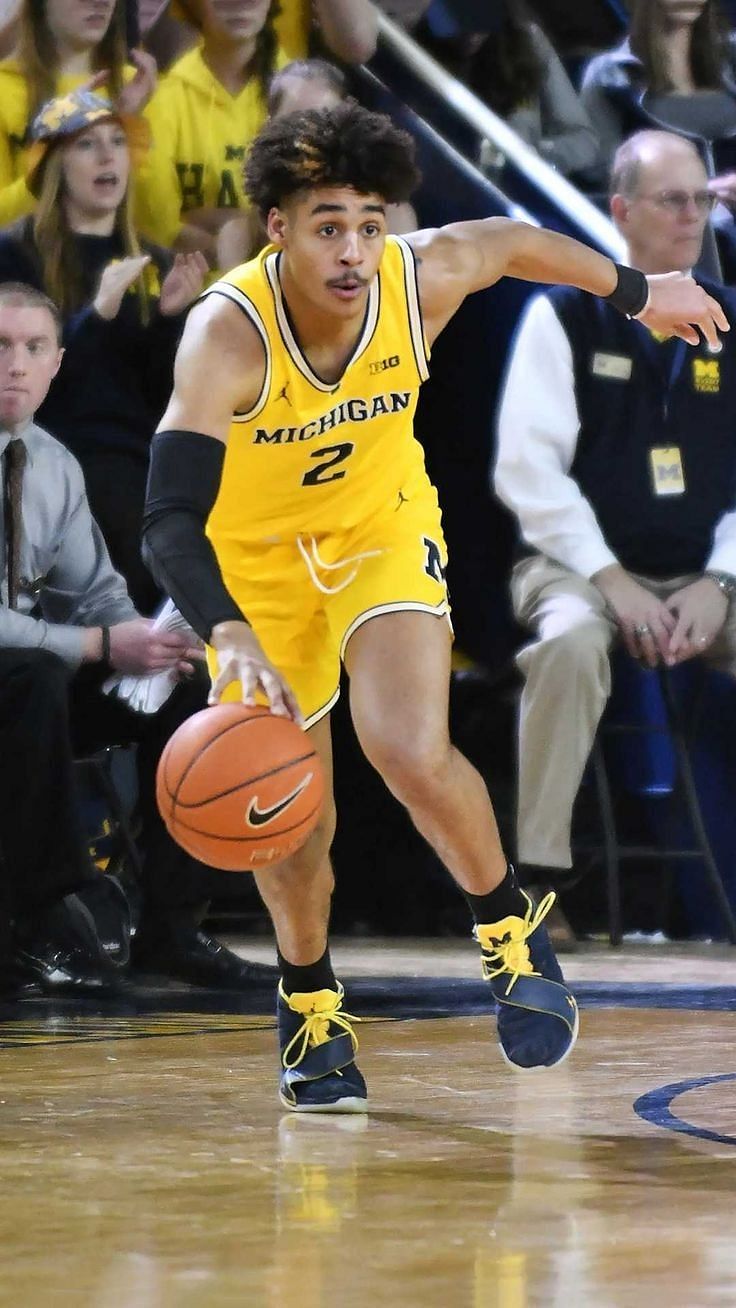 How many points did Jordan Poole average in College?
