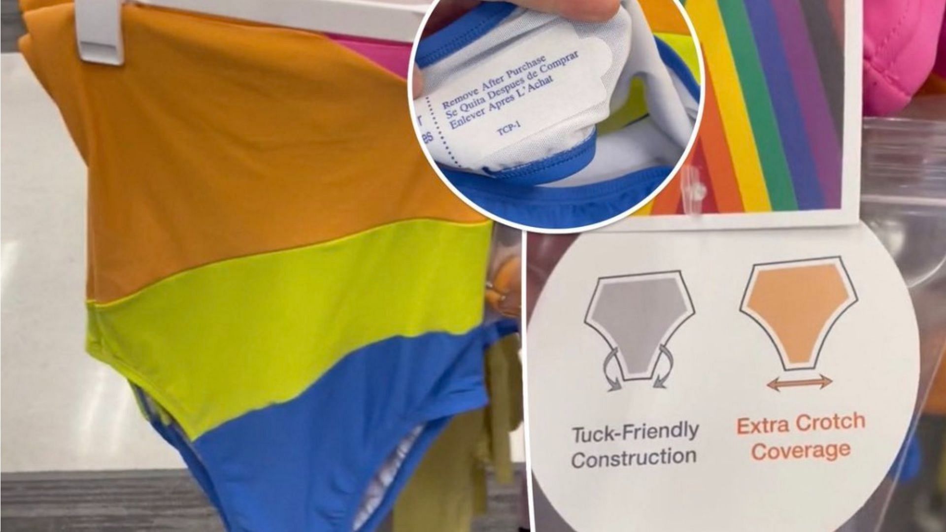 Fact Check Is Target selling “tuckfriendly” bathing suits for kids as