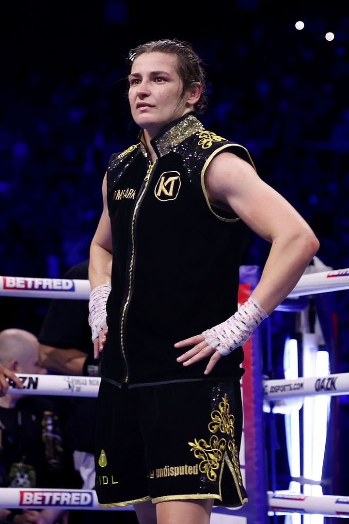 How many times did Katie Taylor lose?