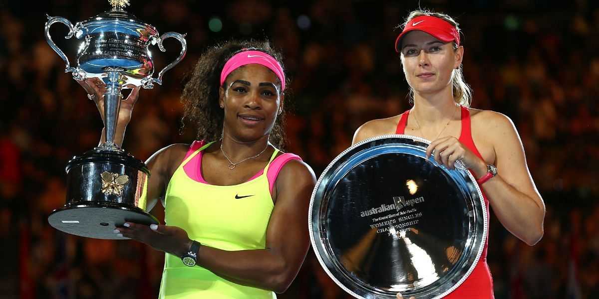 Serena Williams and Maria Sharapova locked horns on 22 occasions
