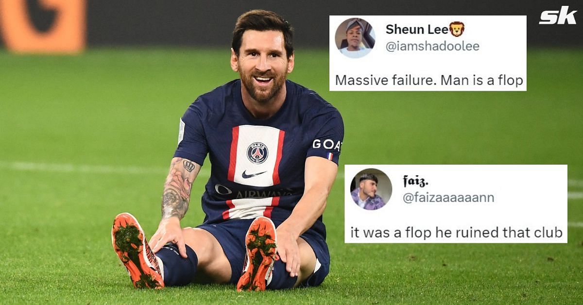 “he Ruined That Club” “massive Failure” Fans Label Lionel Messi As ‘total Flop’ At Psg As