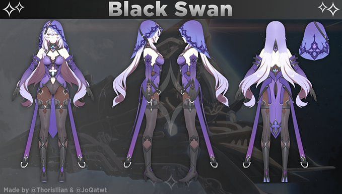 Black Swan in Honkai Star Rail: New trailer, expected release date, and ...