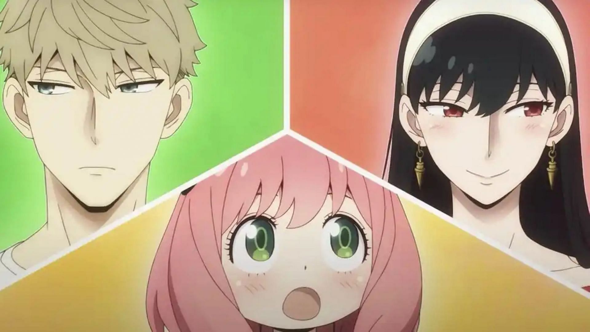 الثلاثي الرئيسي لـ Spy x Family (الصورة من Cloverworks / Wit Studio)