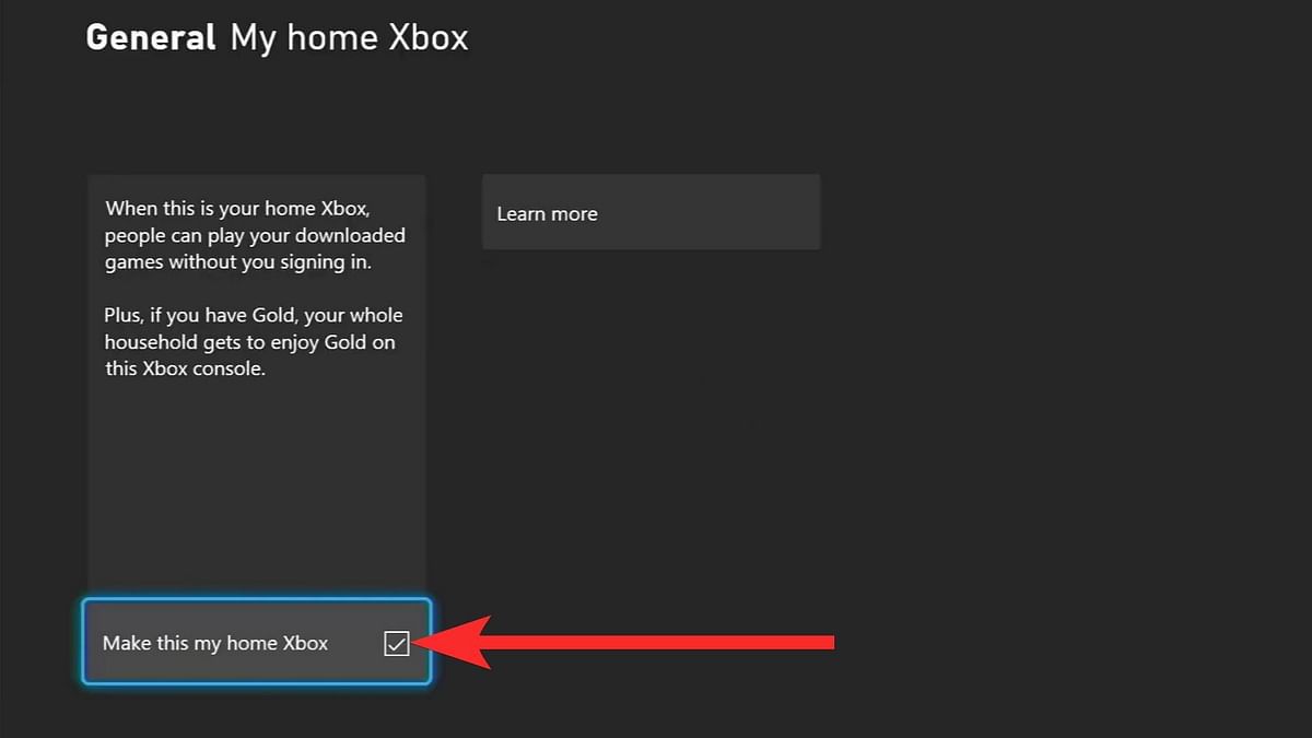 How to gameshare on Xbox