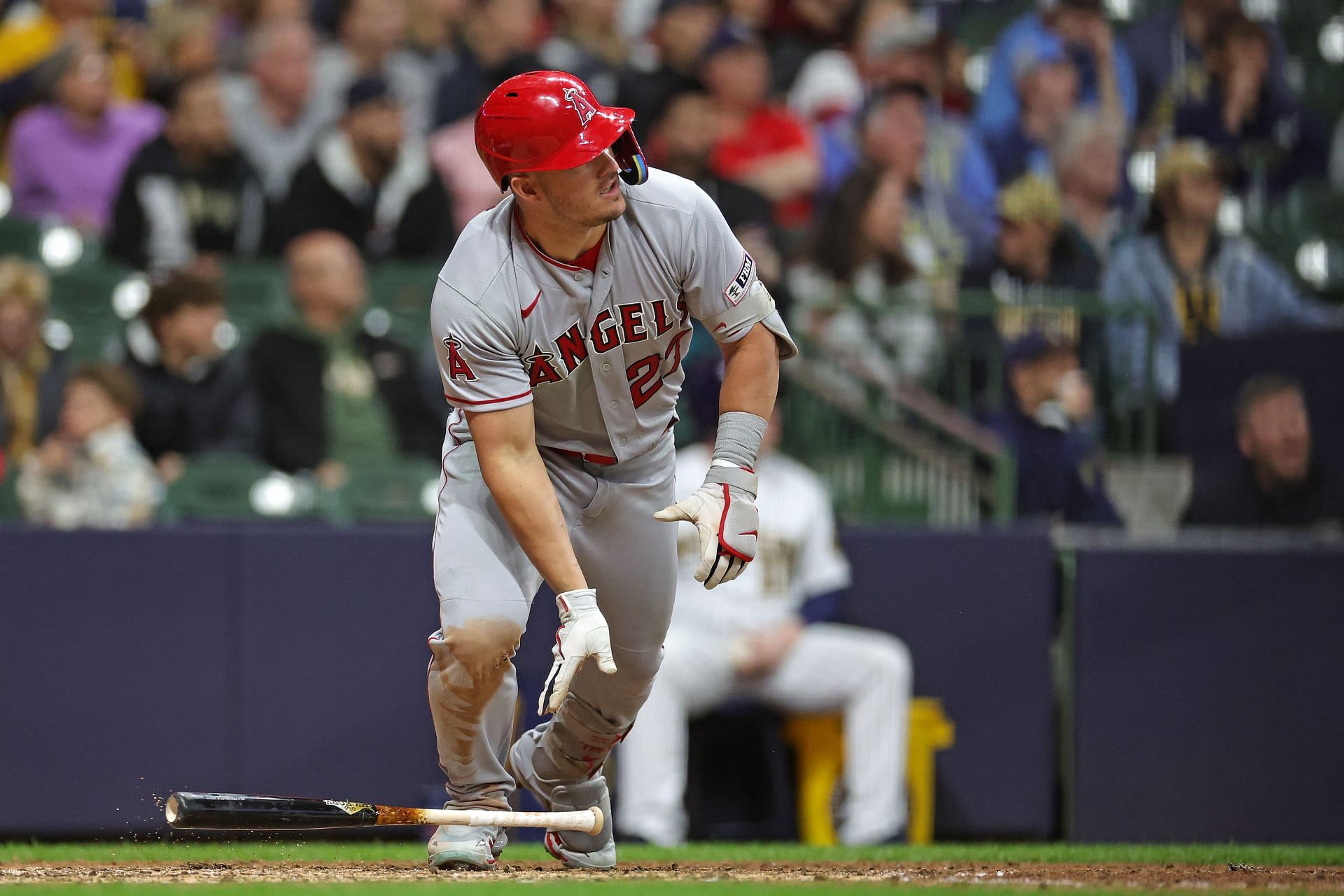 Mike Trout has carried the Los Angeles Angels offensively