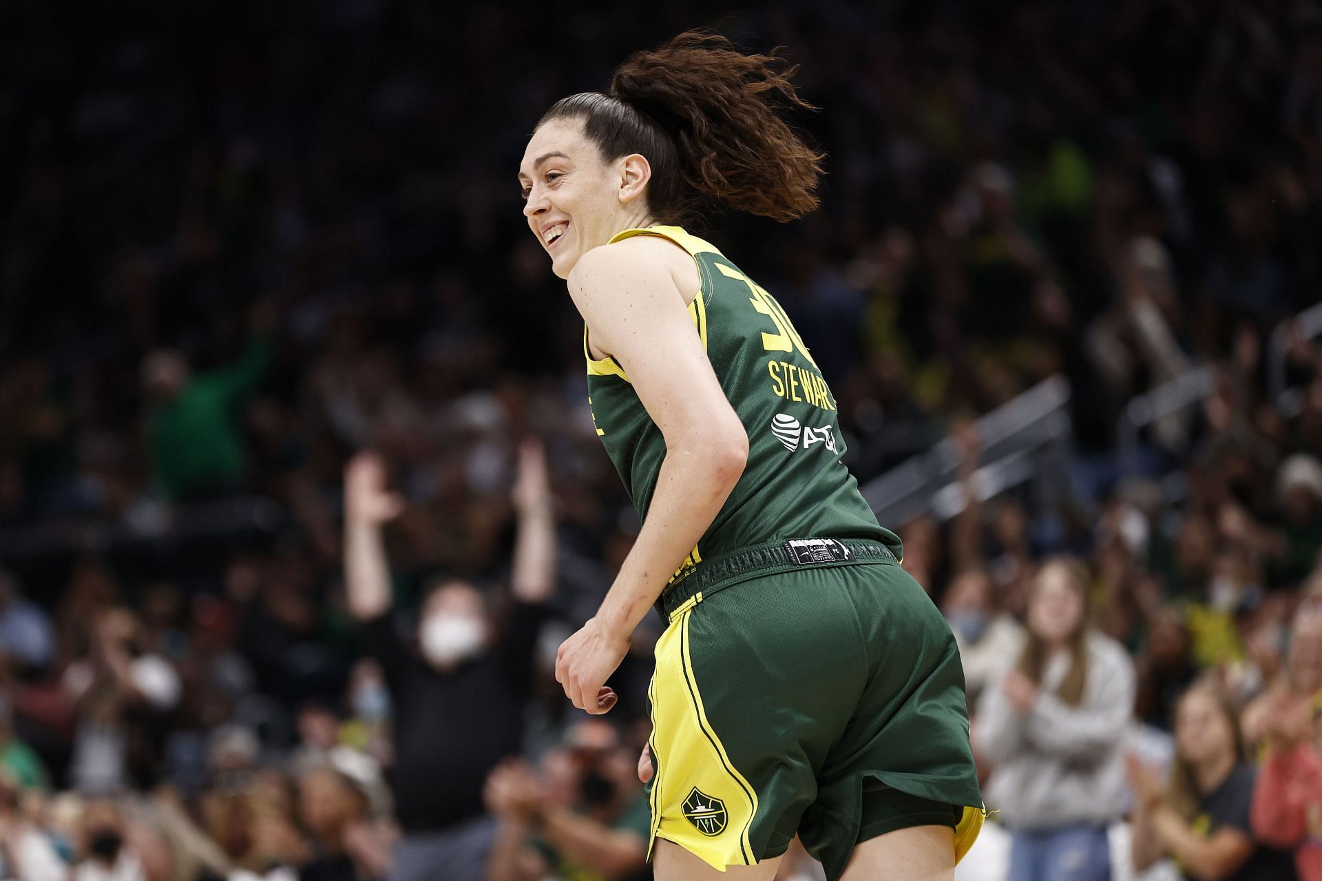 Breanna Stewart&#039;s contract with Seattle was much bigger (Image via Getty Images)