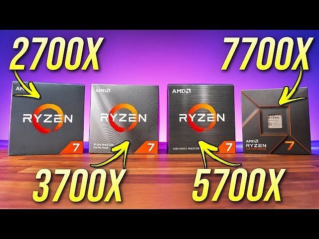 intel i7 6700 vs ryzen 7 5700x