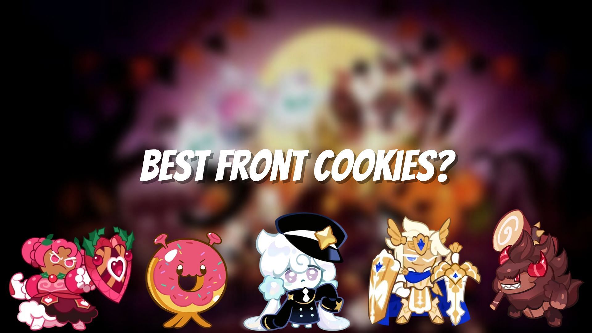 Top 5 meest gebruikte front-end cookies in Cookie Run: Kingdom (mei 2023)
