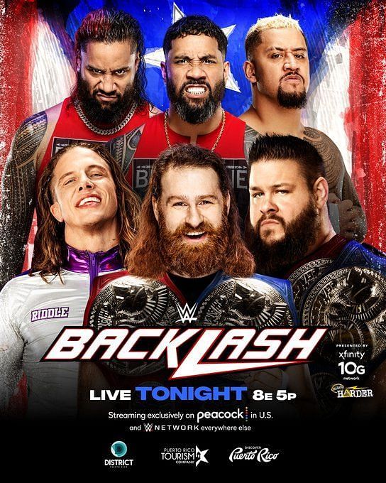 WWE Backlash 2023 WWE Backlash 2023 Matches, Card, Date, Start Time