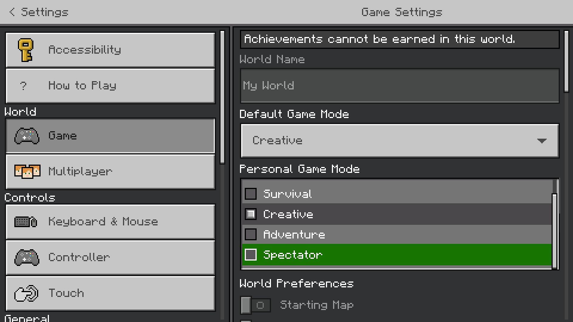 How To Get Spectator Mode In Minecraft Bedrock Edition