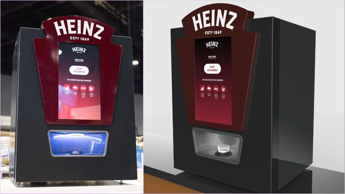 sauce dispenser Where can you find Heinz