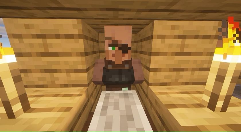 Weaponsmith trades everything related to weapons in Minecraft (Image via Mojang)