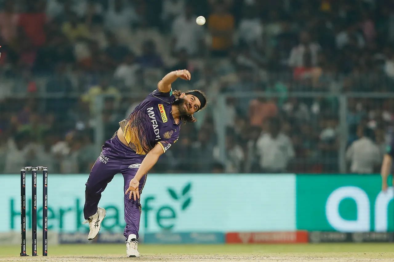 सुयश शर्मा गेंदबाजी के दौरान (Photo Credit - IPLT20)