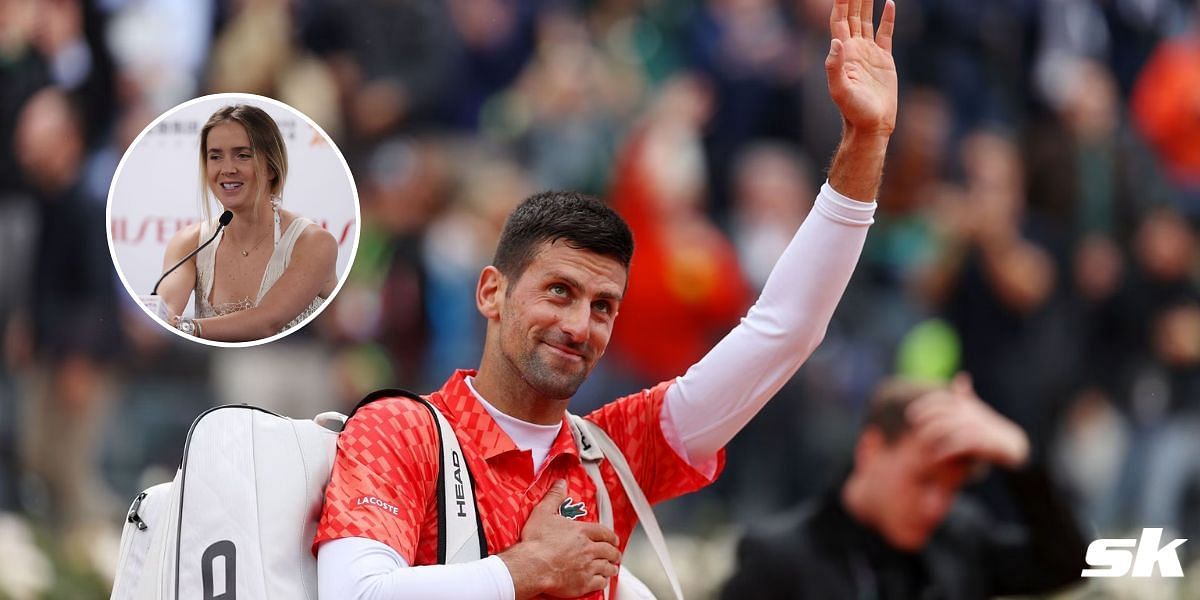 Elina Svitolina backs Novak Djokovic's controversial political message at French Open