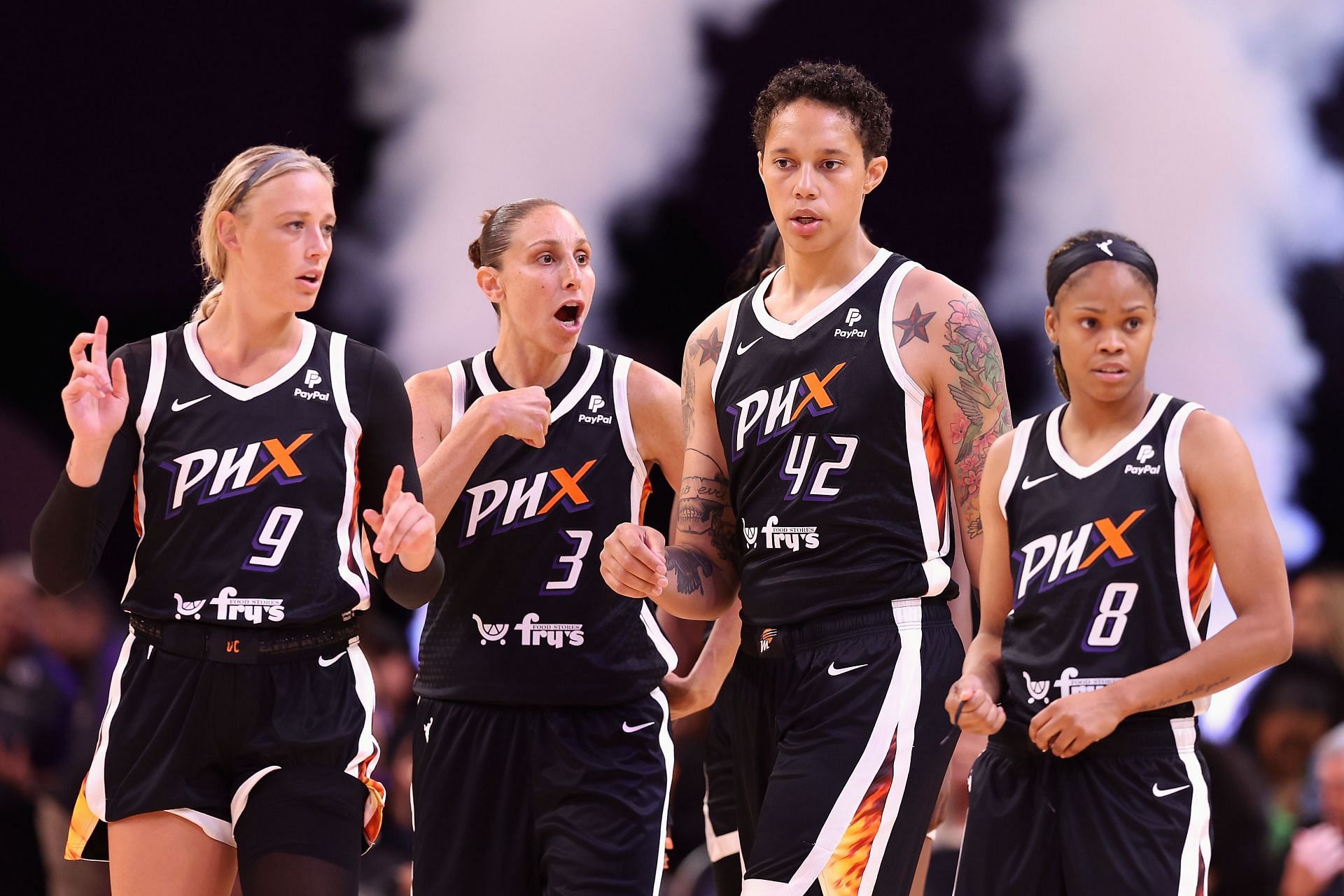 Griner&#039;s pay cut has allowed Phoenix to retain core players (Image via Getty Images)