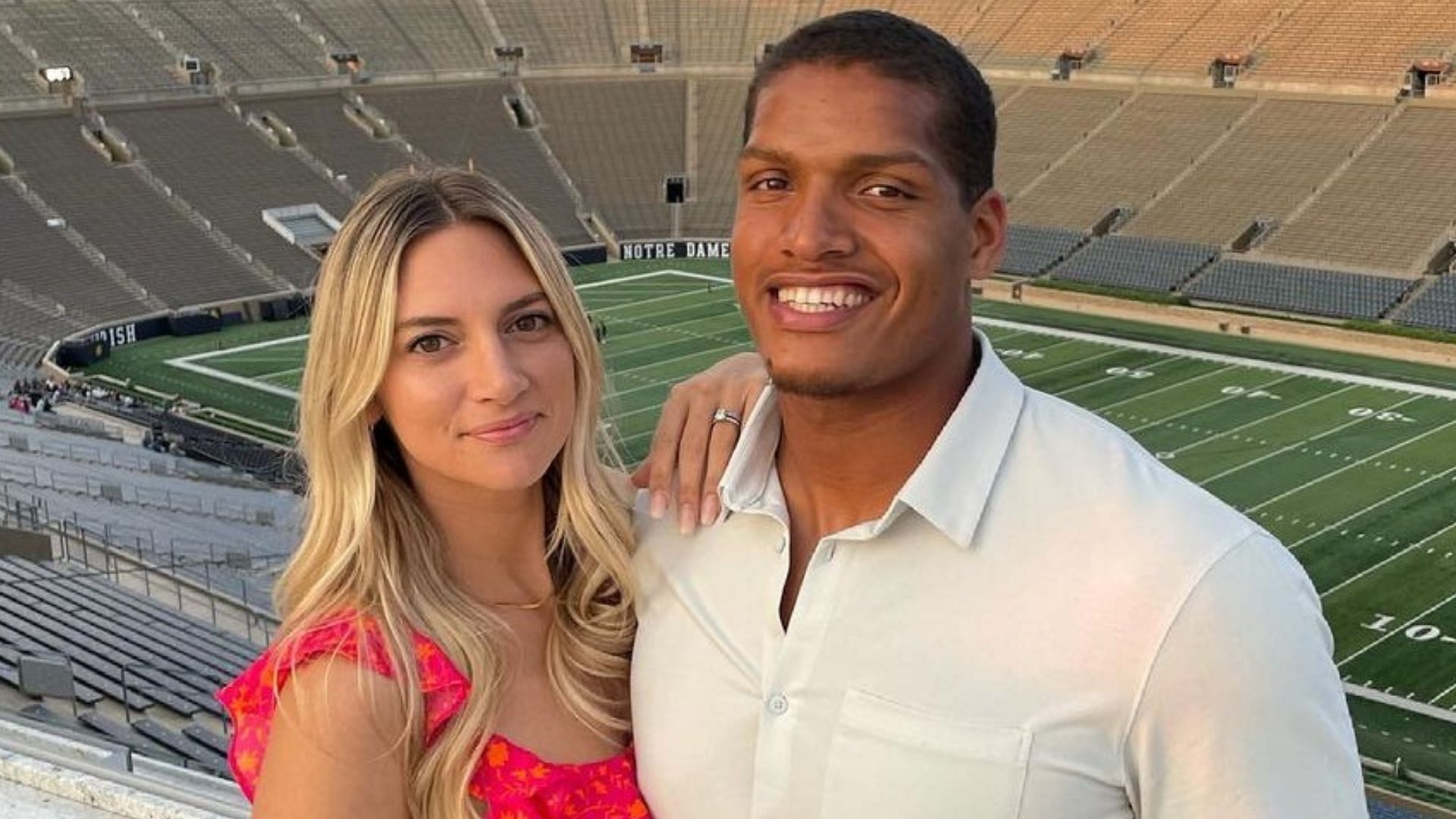 Isaac Rochell and his wife, Allison Kucharczyk or Allison Kuch on TikTok. (Image credit: Instagram.com/isaacrochell