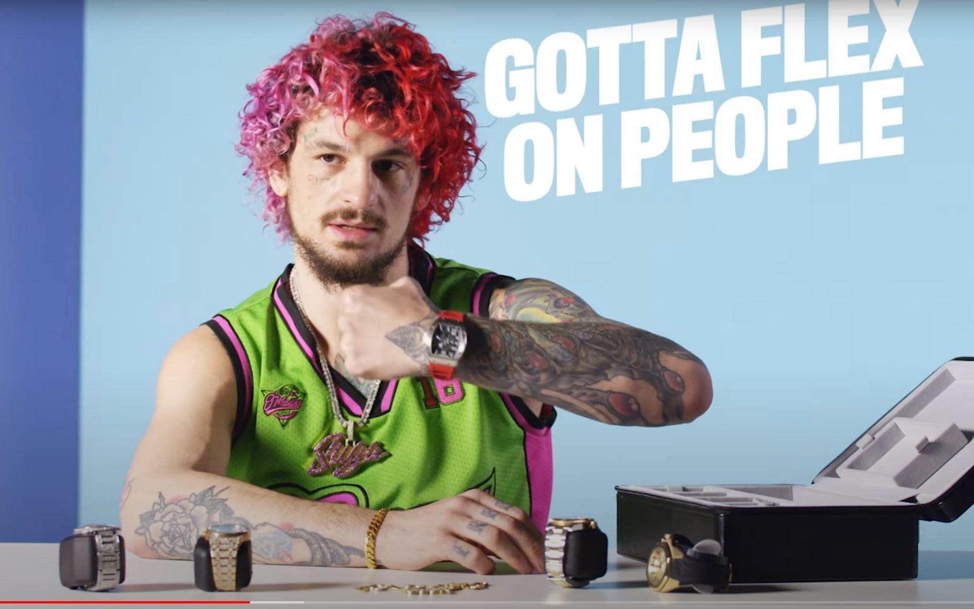 Watch: Sean O’Malley displays his iced-out jewellery collection, reveals most-expensive piece he owns 