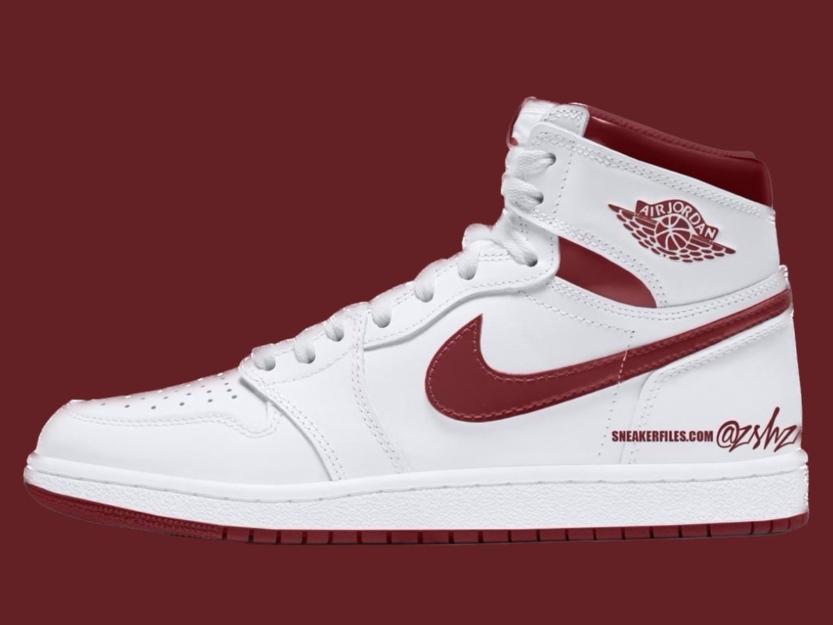 jordan 1 burgundy black and white