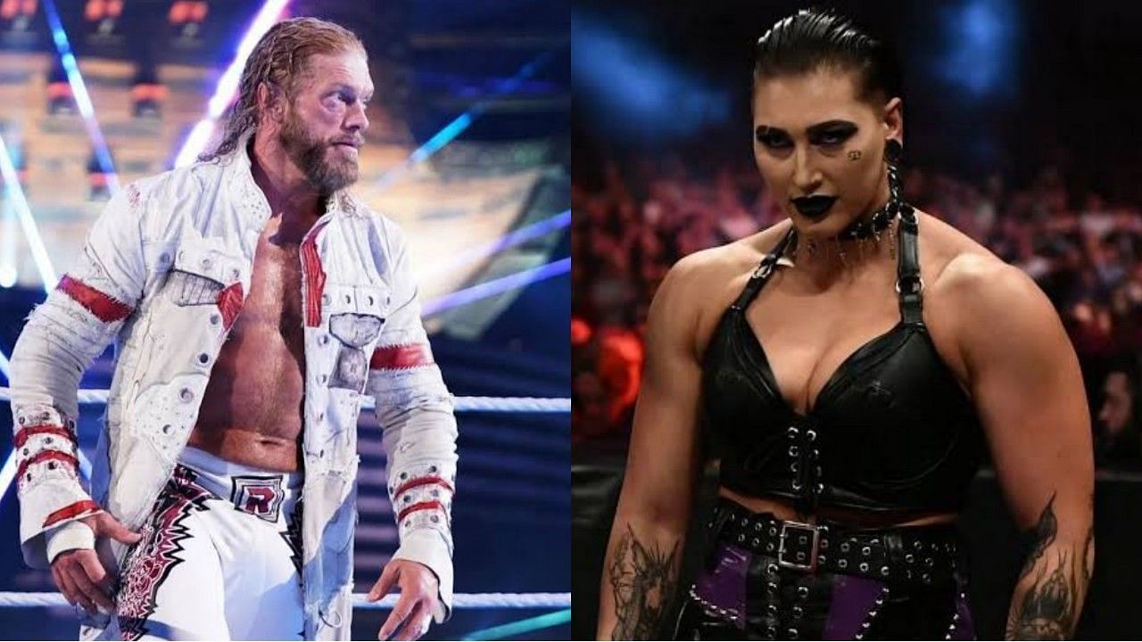 WWE सुपरस्टार्स ऐज और रिया रिप्ली 