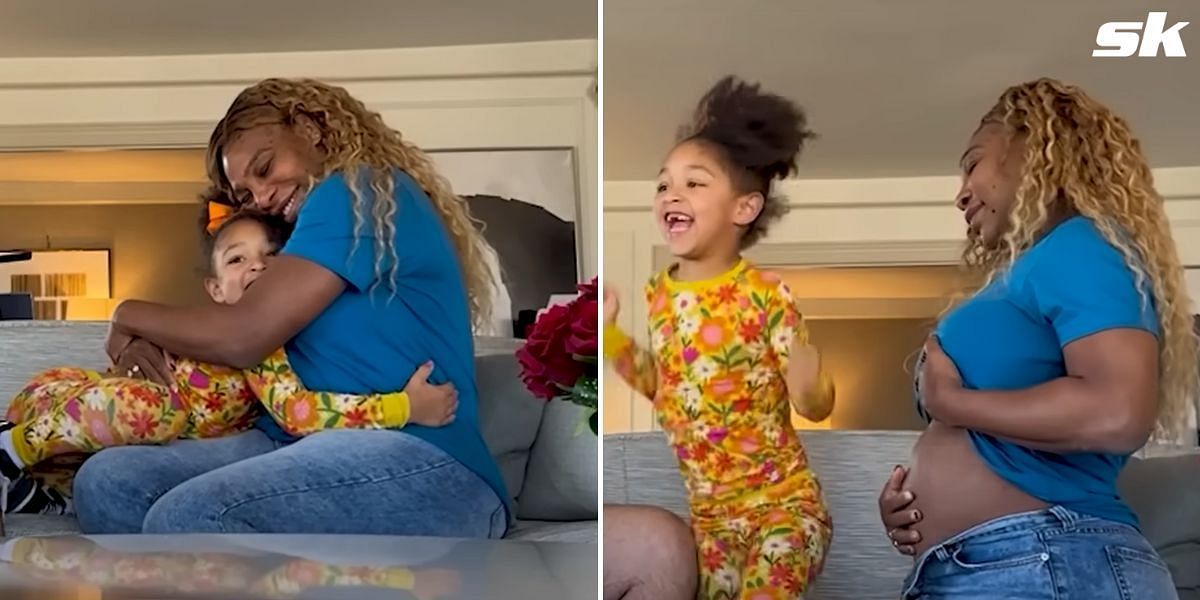Serena Williams shares heart-warming moment her daughter Olympia came to know about her pregnancy
