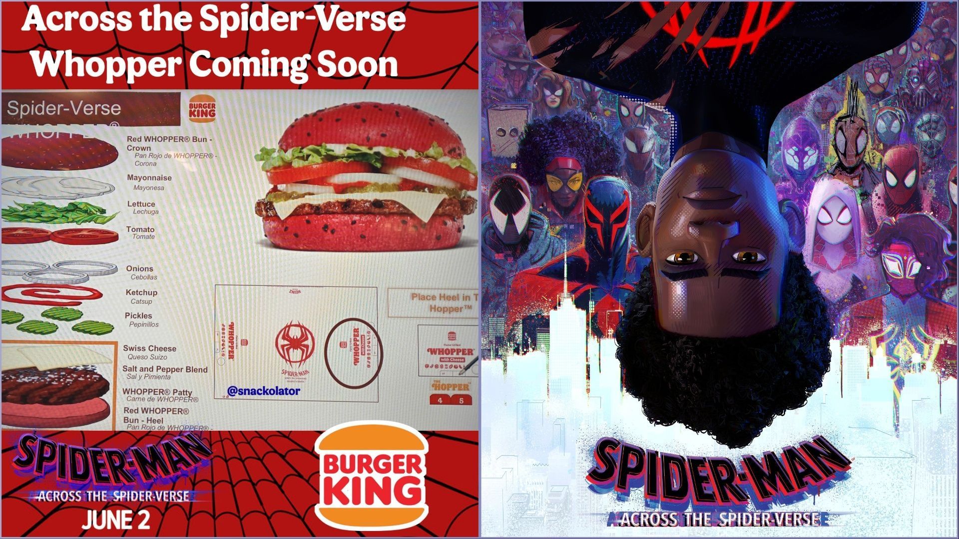 "Gastro doctors are about to make a huge profit" Burger King's new SpiderVersethemed menu