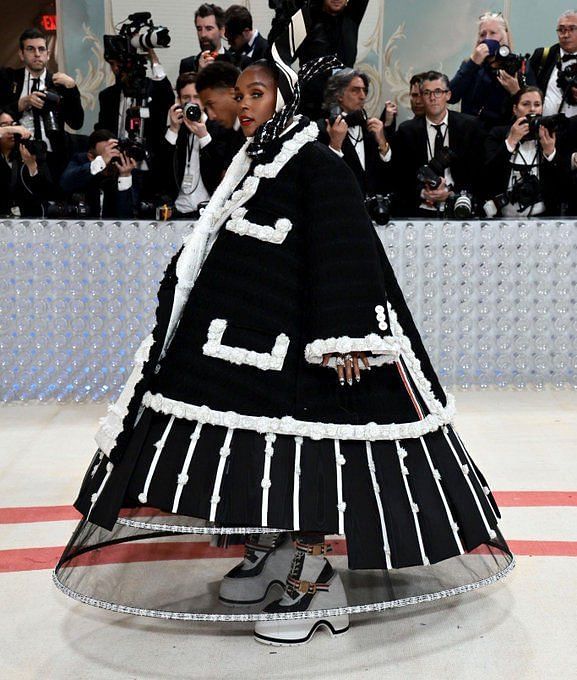 Janelle Monae's transformational Met Gala 2023 outfit spark hilarious ...