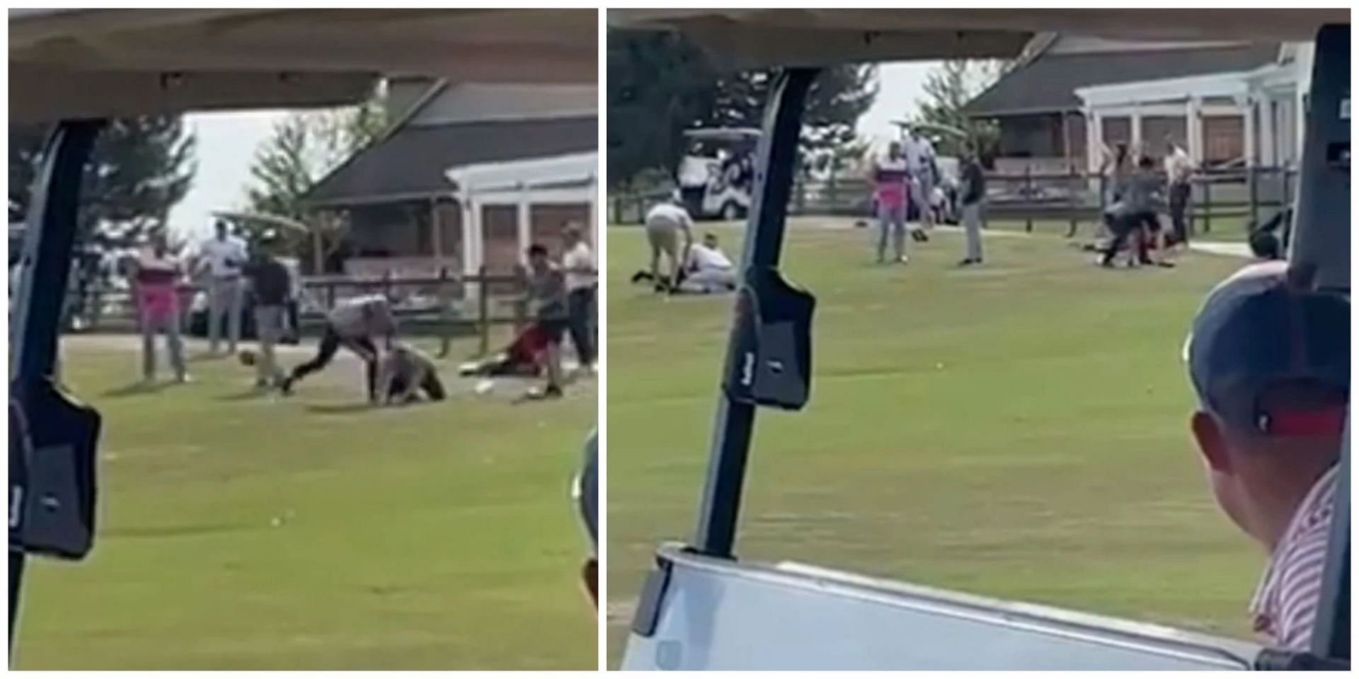 "Moved The Waffle House outdoors" Fight at Bailey Ranch golf course