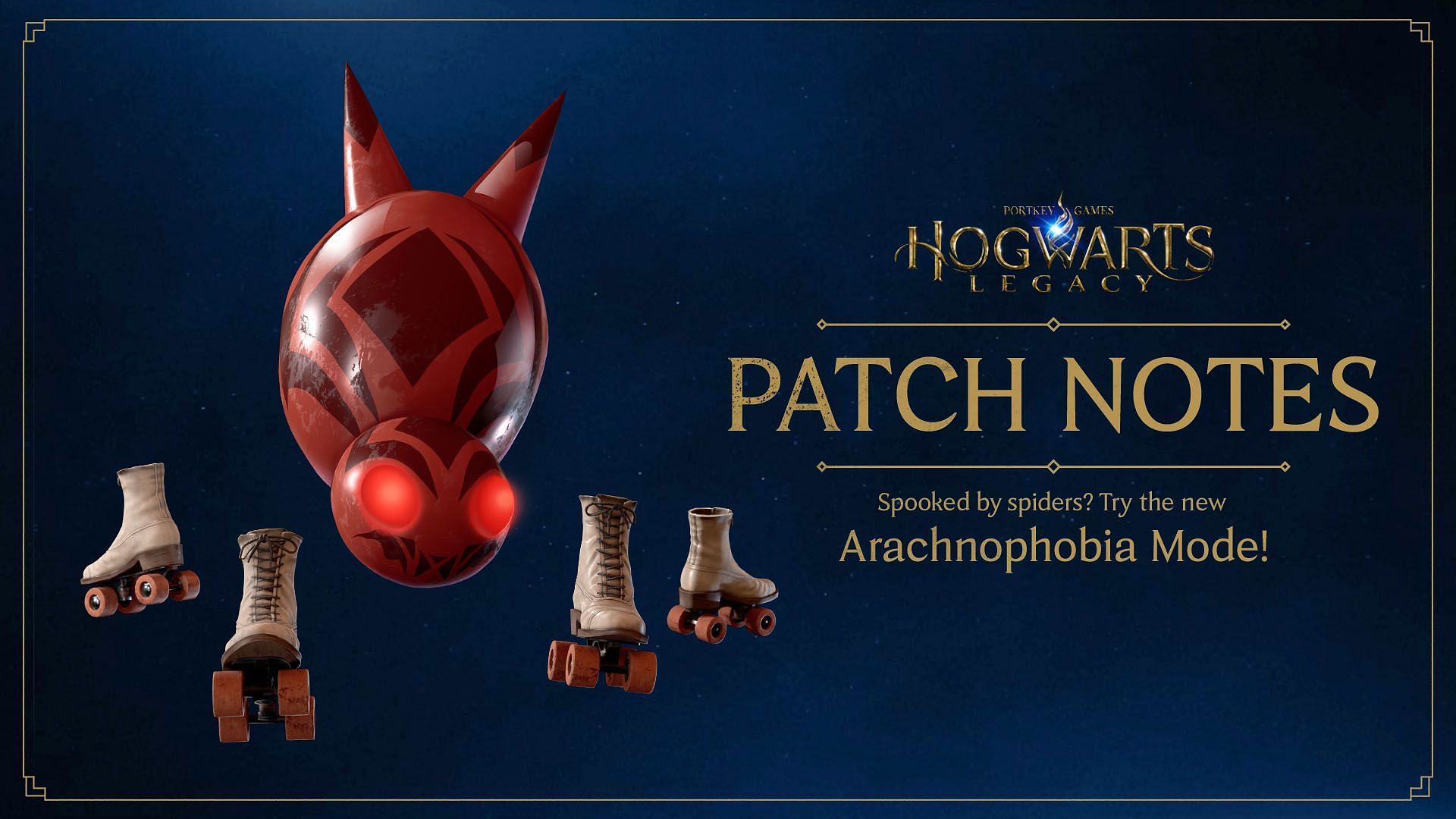 Hogwarts Legacy (May 4) patch official notes: Arachnophobia Mode ...