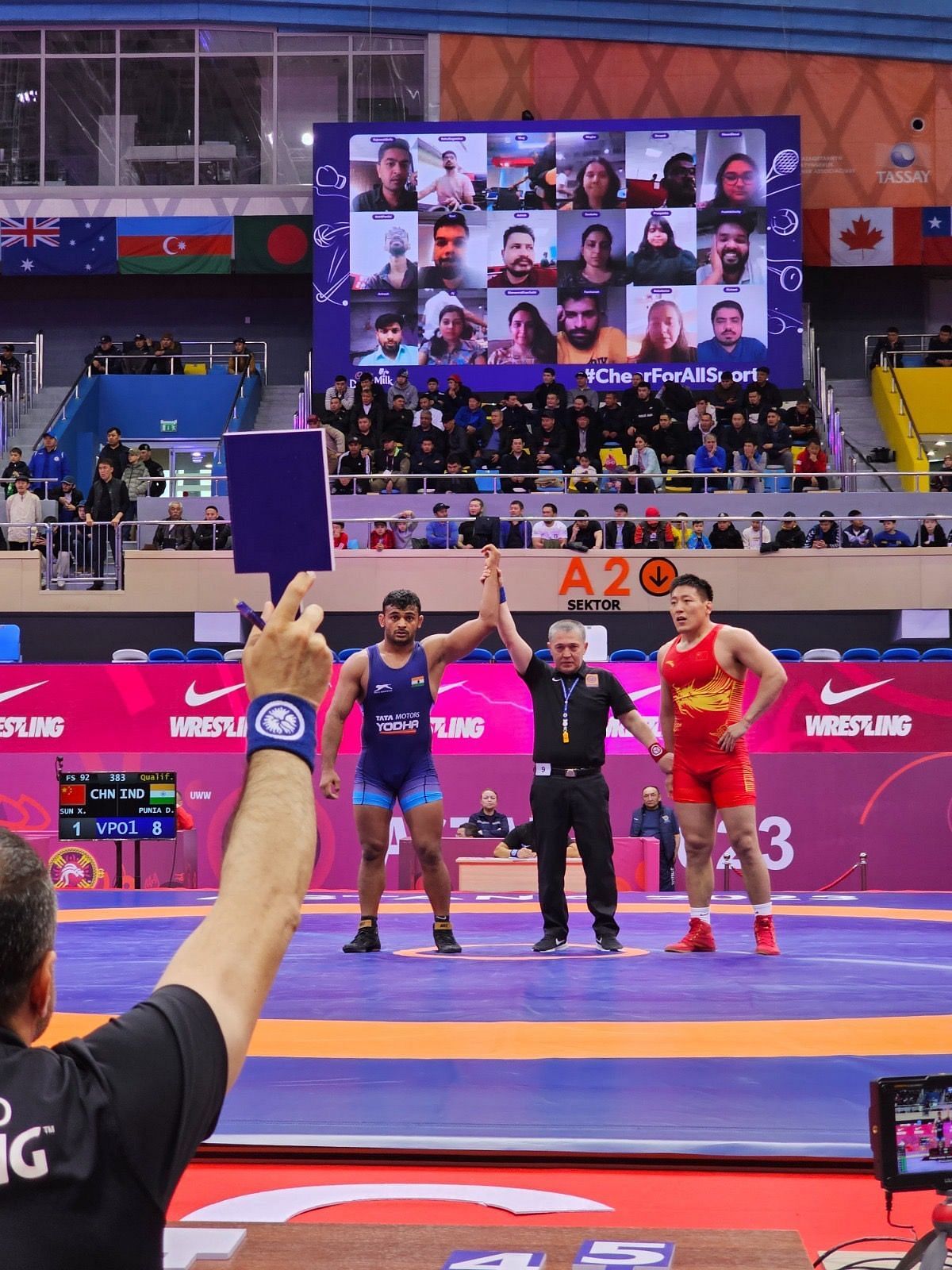 Asian Wrestling Championship 2023 Top 3 Indian wrestlers at the tournament