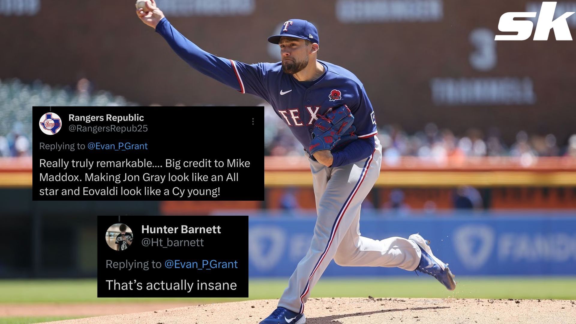 Texas Rangers fans react to team's impressively low ERA while missing