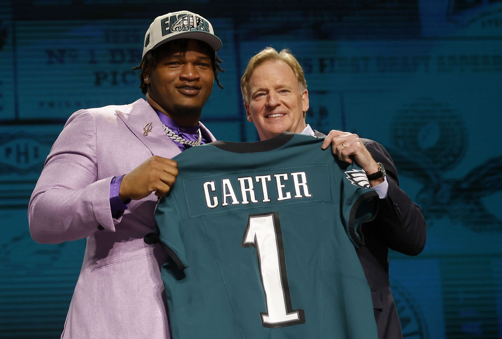 Jalen Carter is among the Eagles&#039; additions to an already scary defense