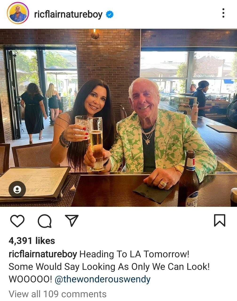 Who Is Ric Flair's Wife, Wendy Barlow?