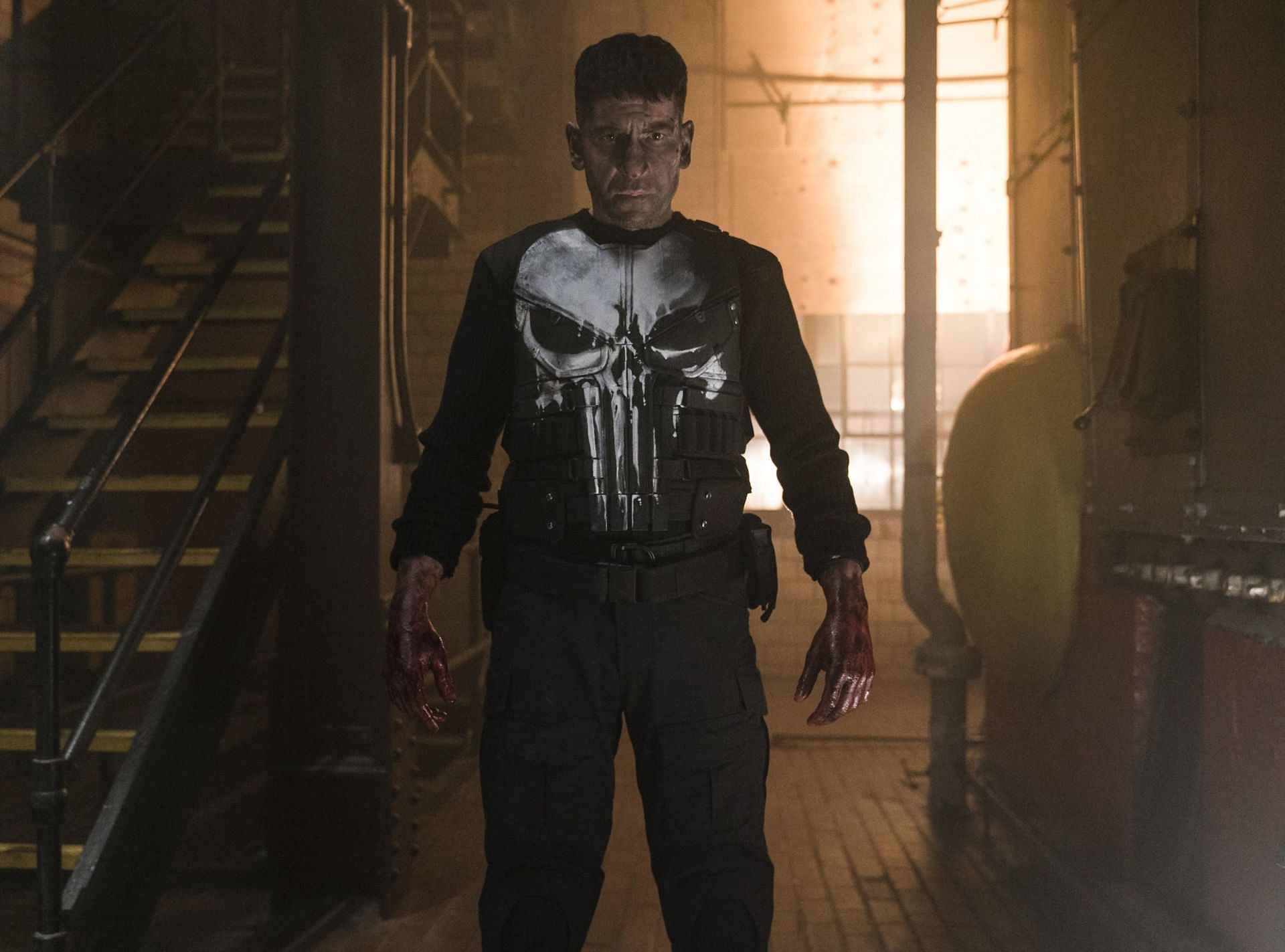 Jon Bernthal shows his dedication as the Punisher with firearms and physical training ahead of his highly anticipated return in the MCU (Image via Netflix)