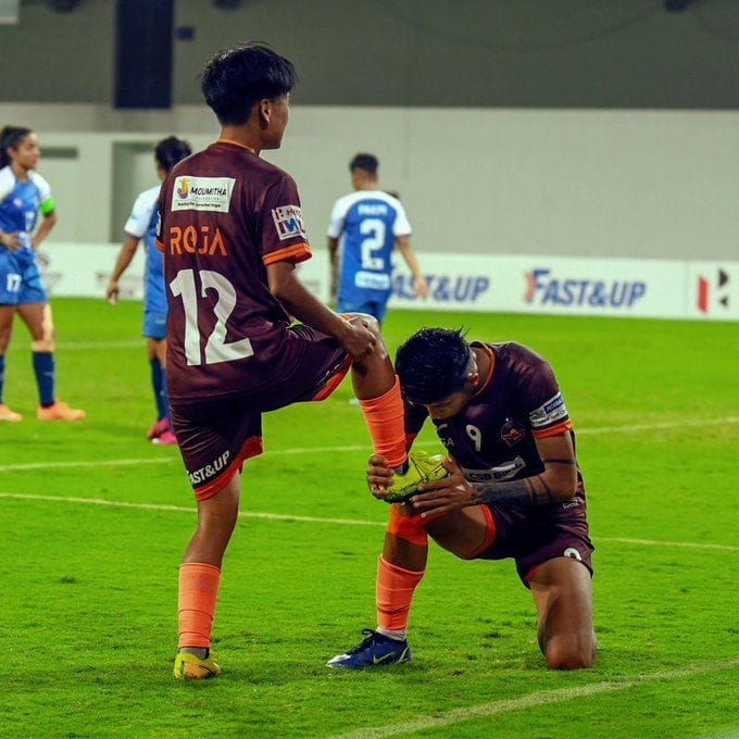 Gokulam Kerala FC seal the IWL trophy with an emphatic 50 victory