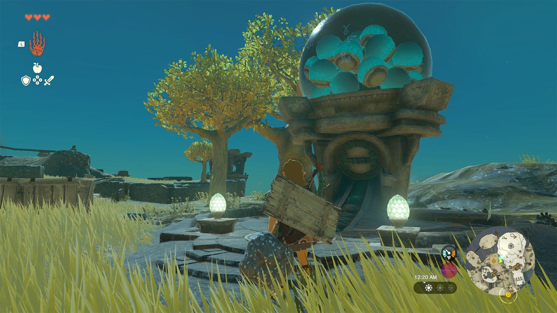 How to make a portable cooking pot and cook anywhere in The Legend of