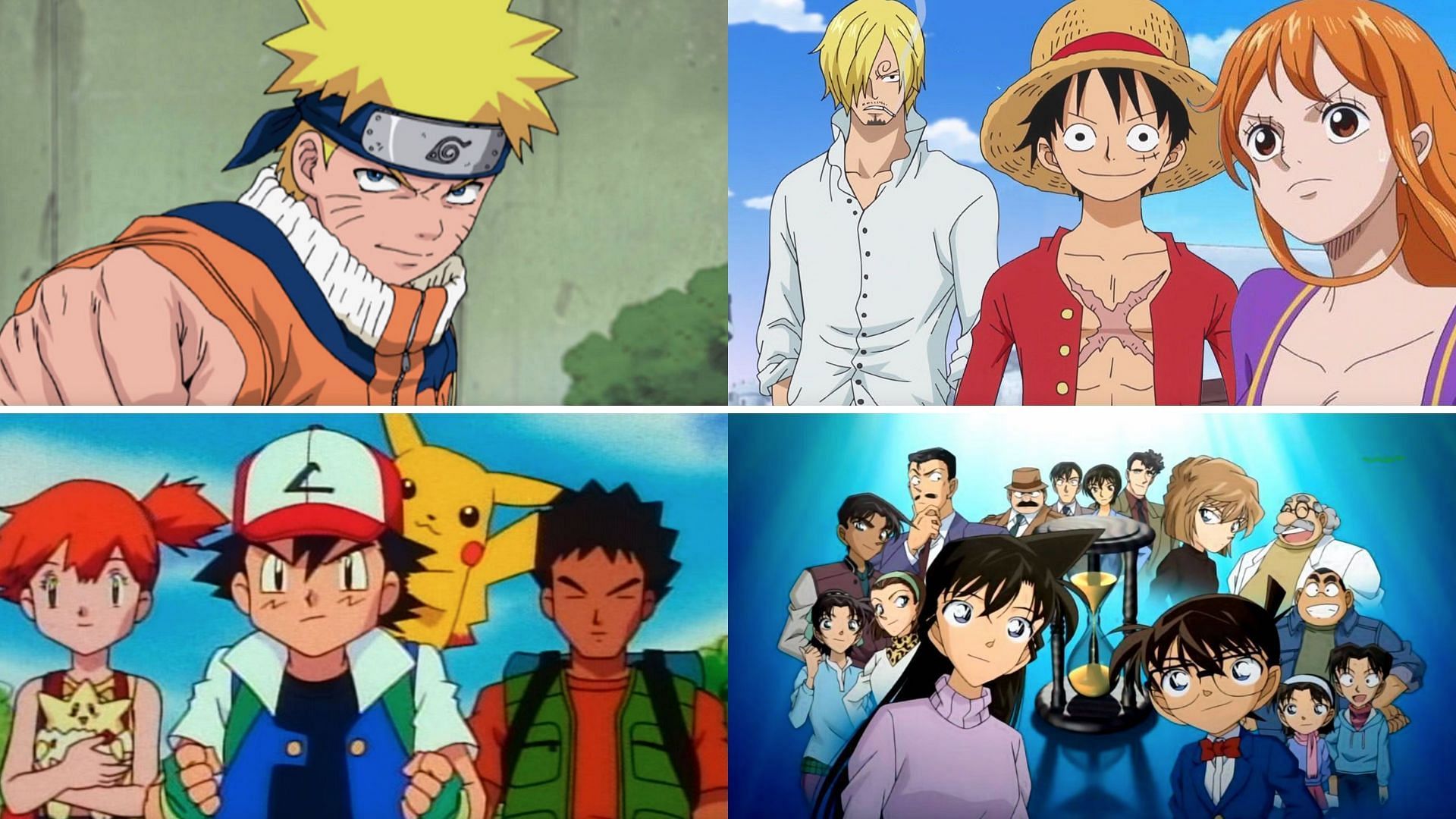 10 anime series with the most episodes