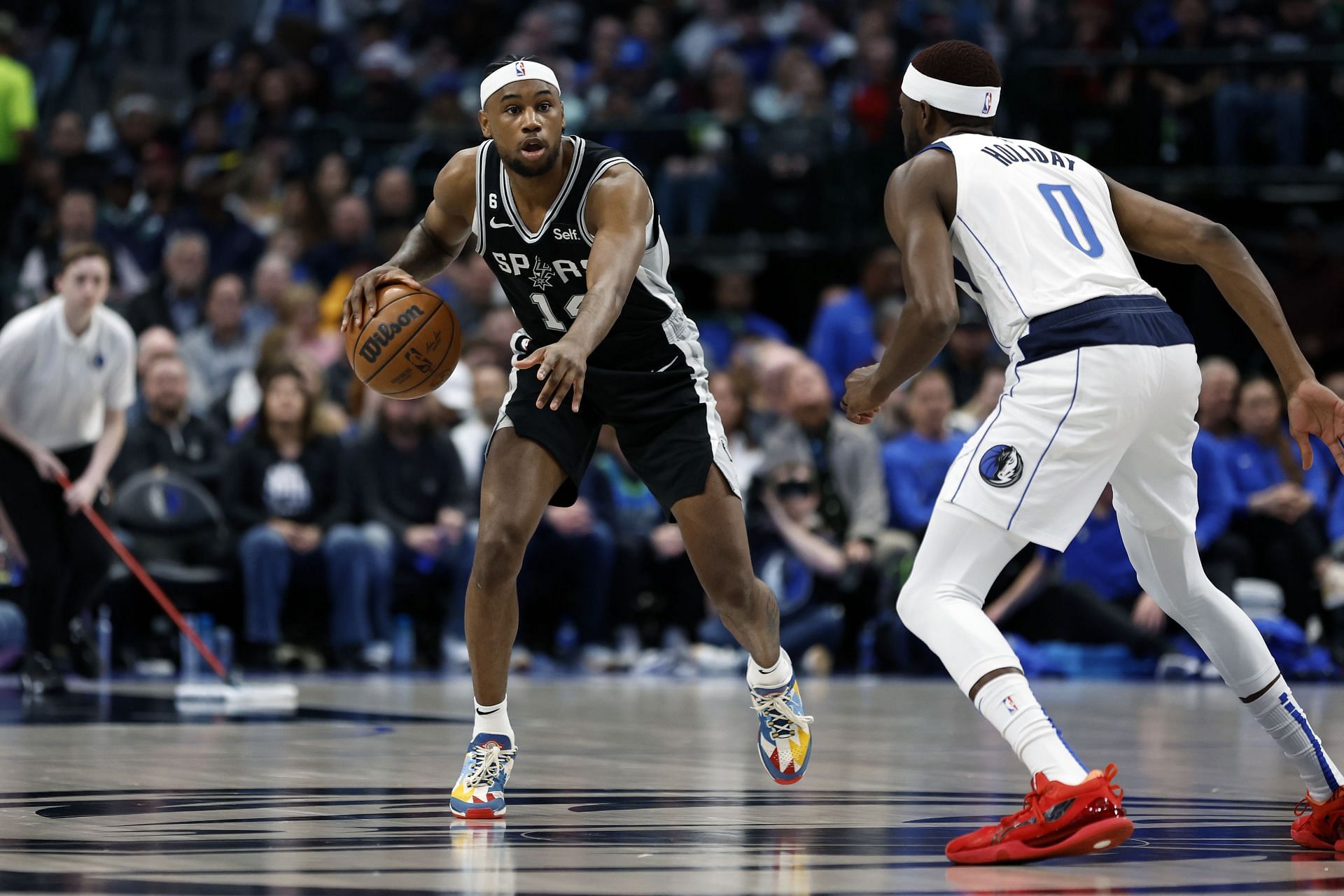 San Antonio Spurs có một trong những người thông báo thiên vị nhất NBA (Ảnh qua Getty Images)
