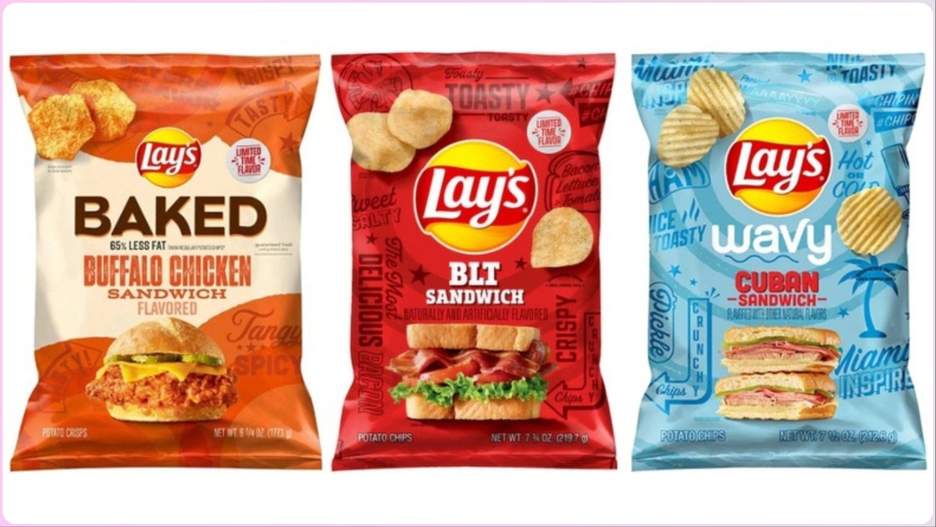 Lay’s sandwichflavored chips varieties, where to buy, and other