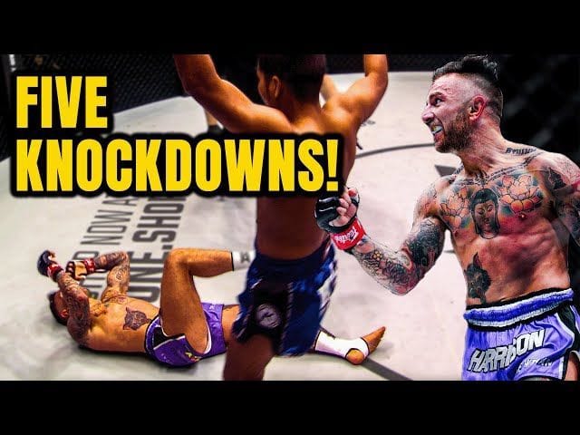 Relive Liam Harrison’s miraculous comeback against Muangthai