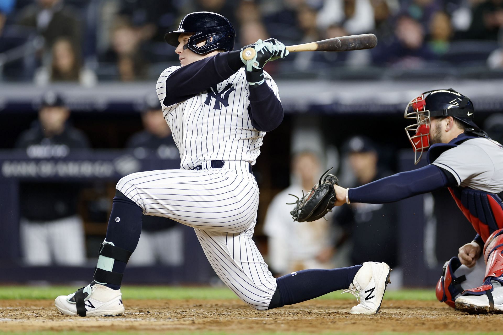What happened to Harrison Bader? Yankees fans shocked as CF exits game