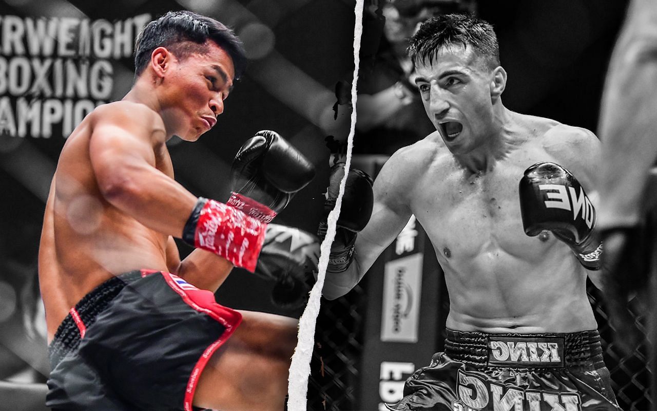 Superbon (left) and Tayfun Ozcan (right). [Image: ONE Championship]