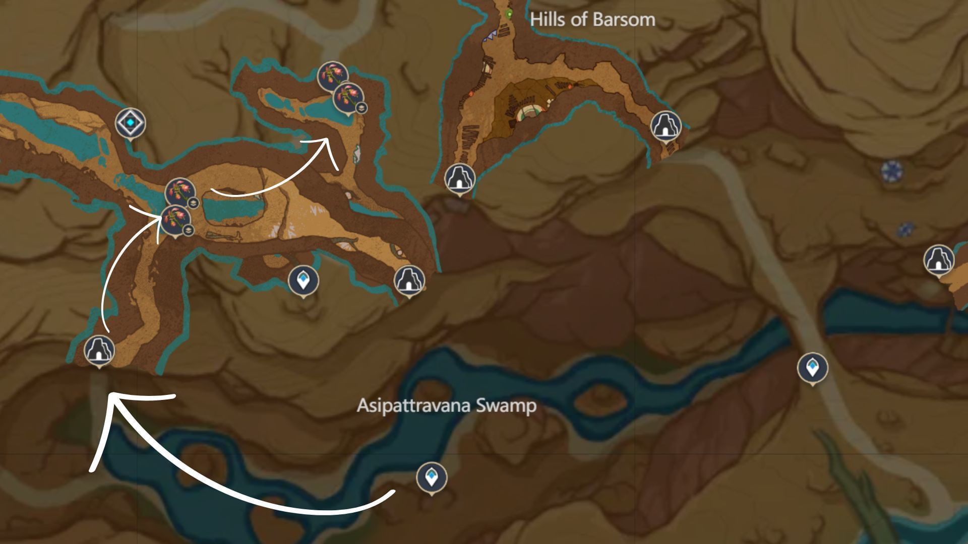 All Mourning Flower locations in Genshin Impact