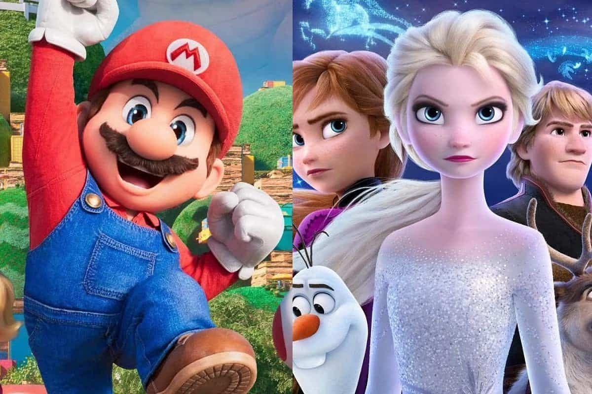 Super Mario Bros crosses $1 billion, but will it beat Frozen 2?