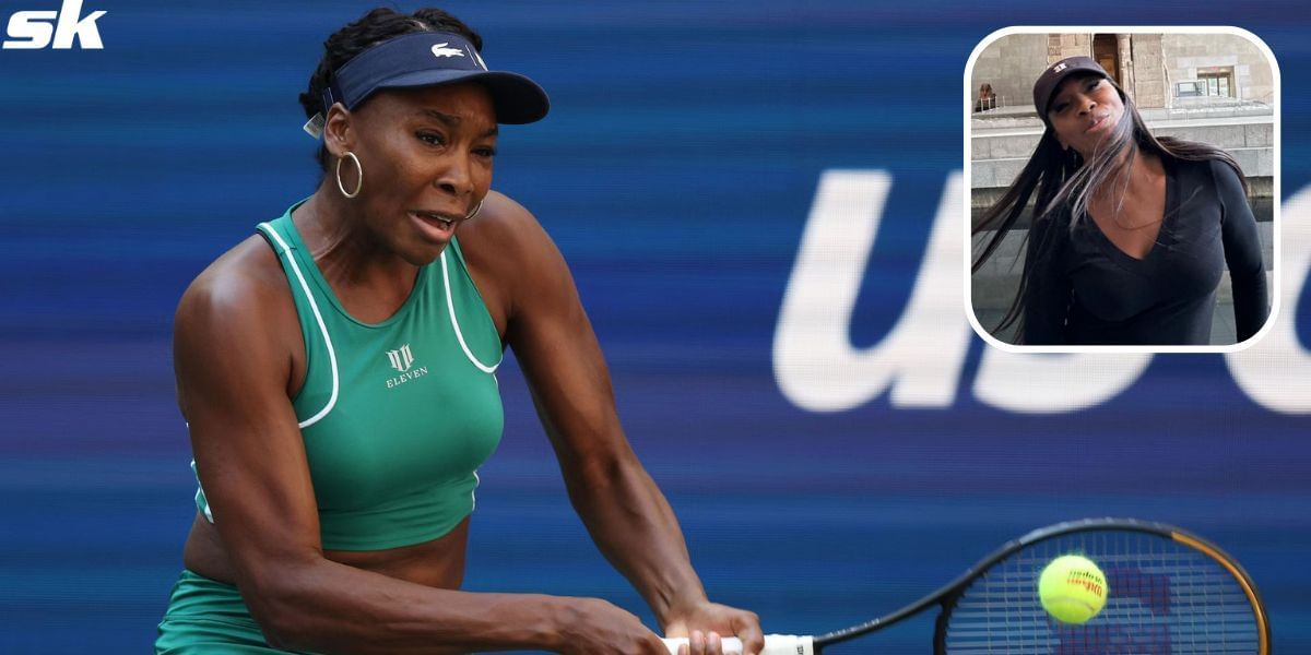 Venus Williams channels her inner Pharoah during a fun visit to the MET