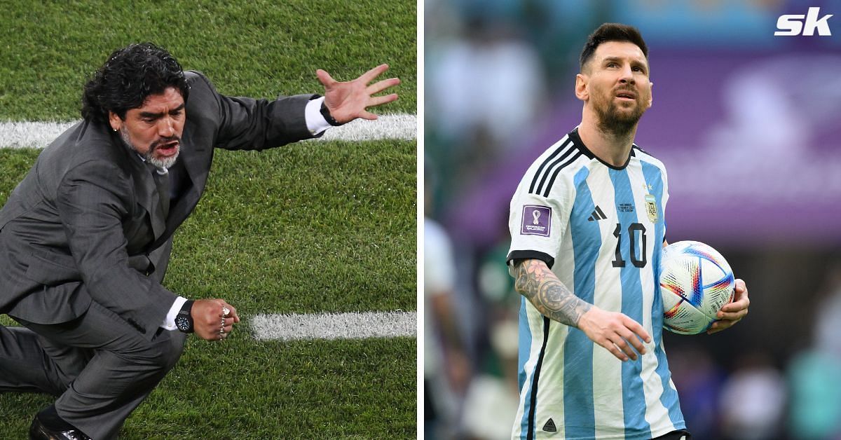Diego Maradona slammed Lionel Messi in 2018