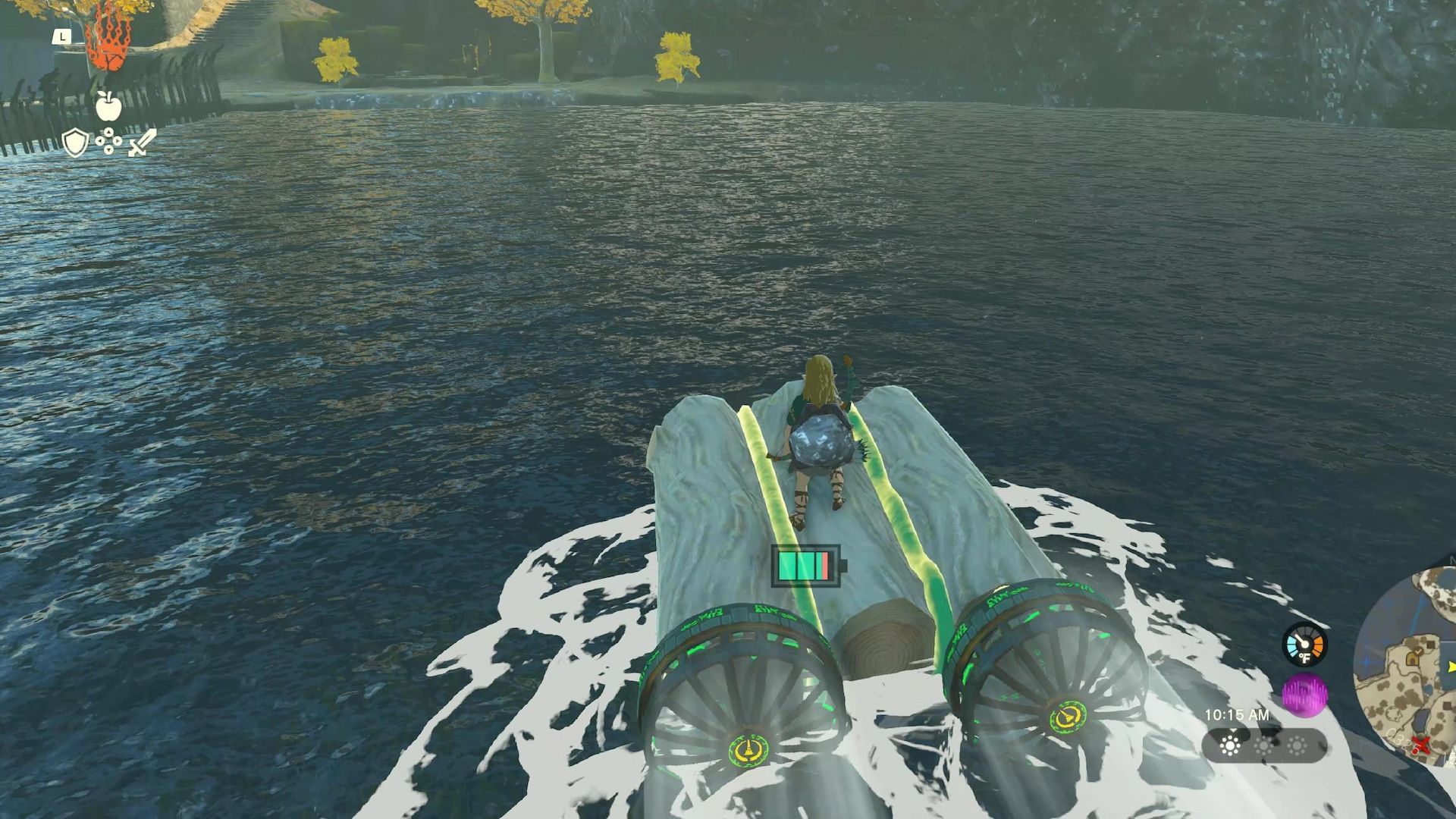 How to cross freezing cold waters in The Legend of Zelda Tears of the