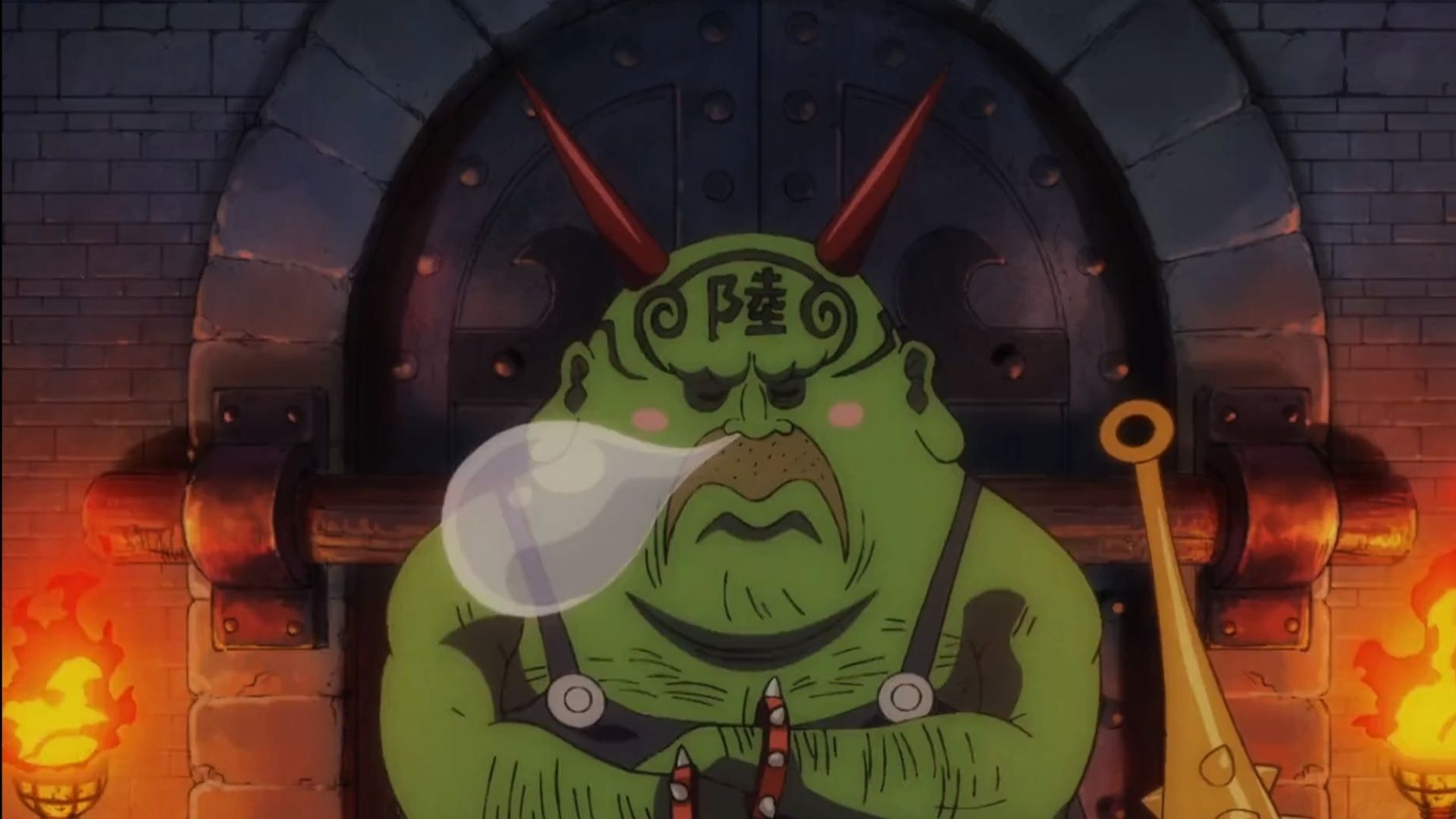 One Piece episode 1063 Yamato gains entry to the armory while Izo comes to help Usopp as the