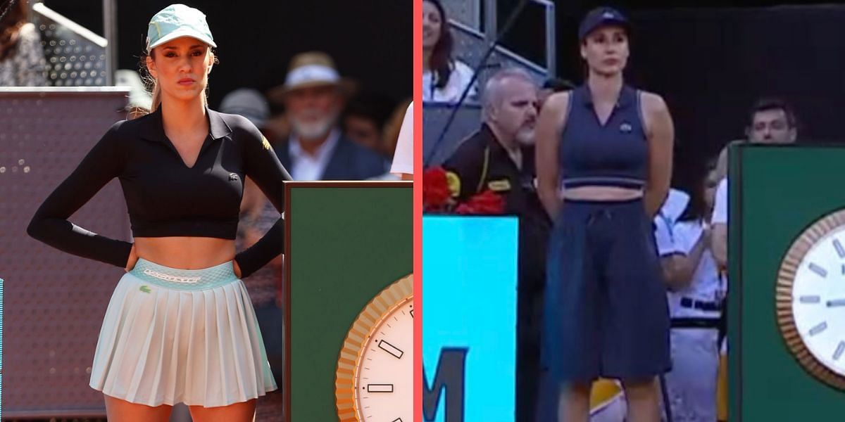 Madrid Open ball girls scrap mini skirts for capris in Carlos Alcaraz vs Struff final after backlash