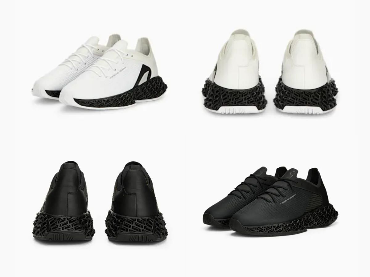 The newly released Puma x Porsche Design 3D Mtrx sneakers celebrate the 75 years of the Porsche 356 &#039;No. 1&#039; Roadster sports car (Image via Sportskeeda)