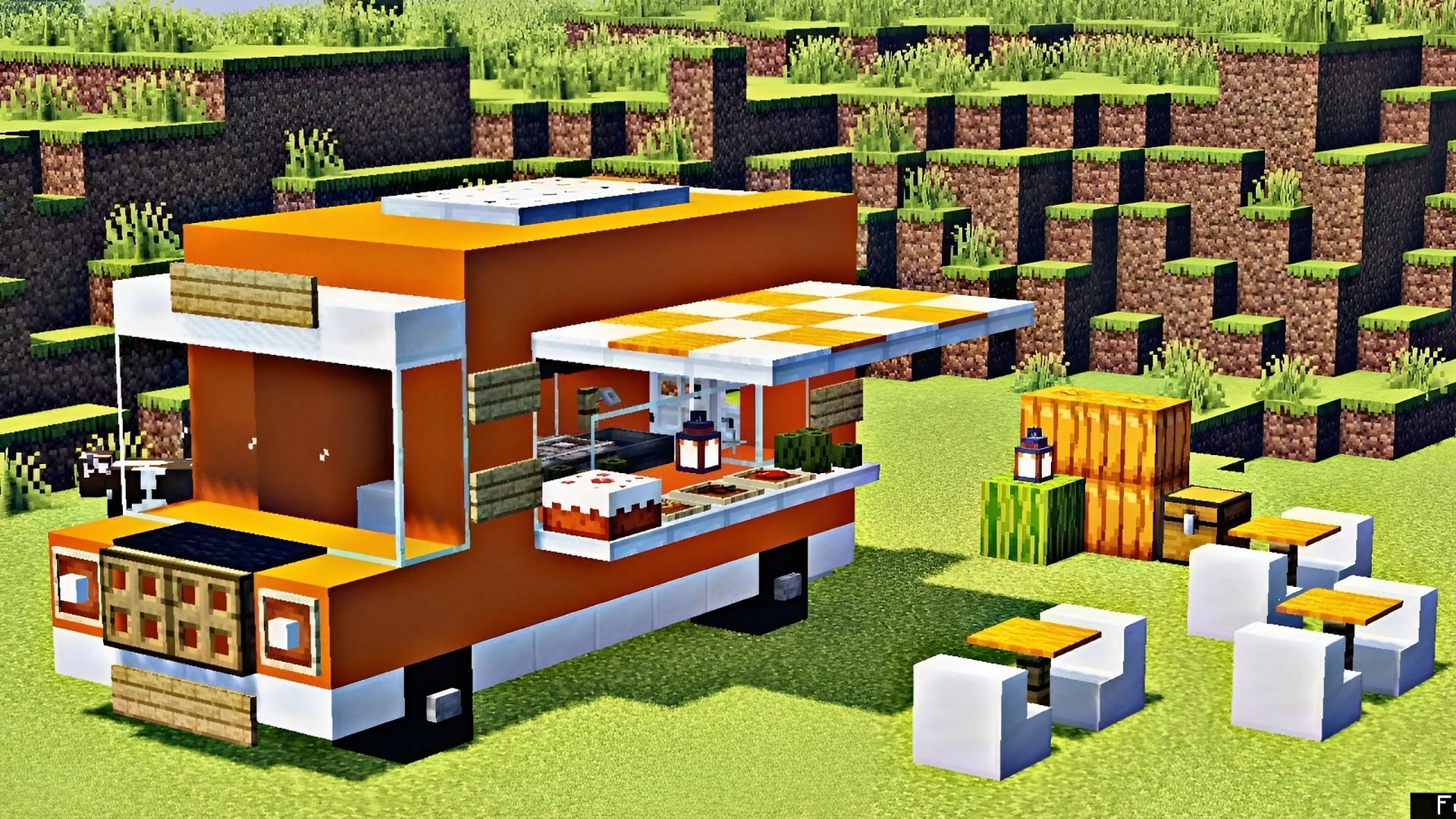 5-best-minecraft-food-truck-builds